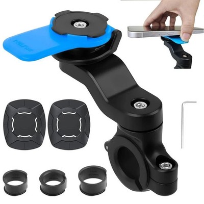 MTB 360° Rotatable Bike & Motorcycle Phone Holder Stand Secure Mount Brack