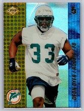 2000 Collector's Edge T3 Deon Dyer #187 Dolphins Rookie #/999 Football Card. rookie card picture