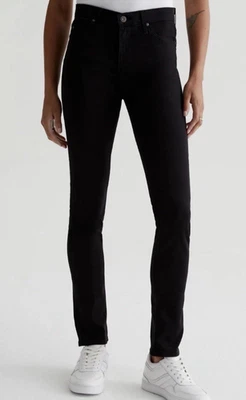 AG ADRIANO GOLDSCHMIED [sz 29] black stretch Prima Cigarette leg Jean (F287) - image 1 of 4