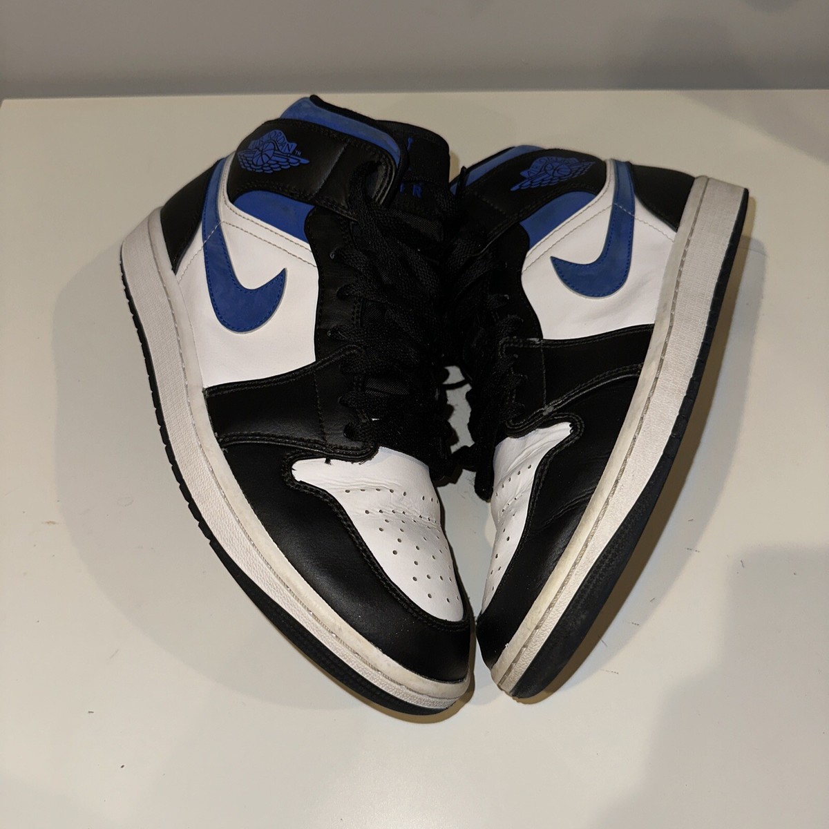 Size Air Jordan Mid Racer Blue No Box Nor Insoles