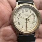 Vintage Rare Mens Timex LA Cell Quartz Watch, Date, Not Working Properly -Repair