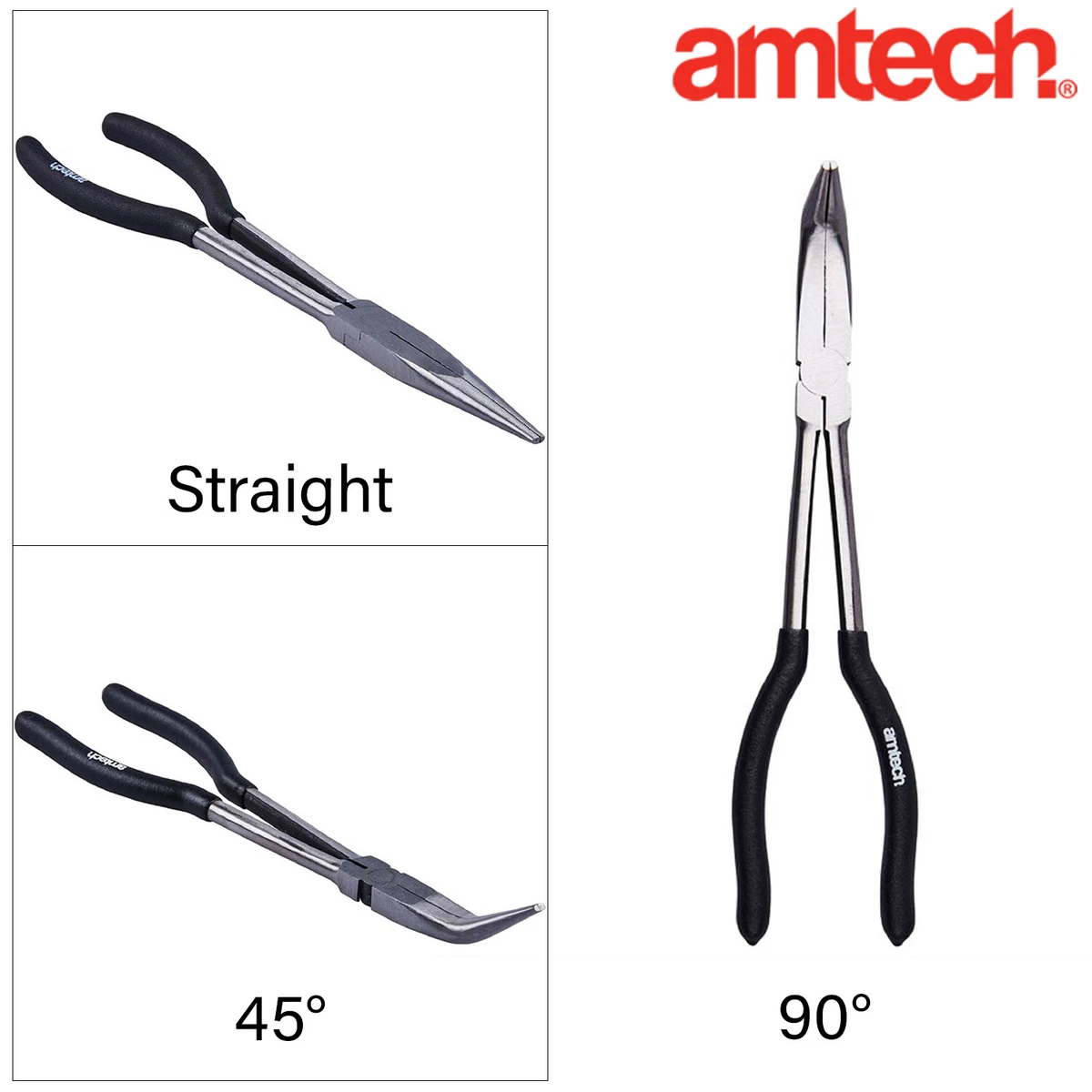 Long angled 2024 needle nose pliers