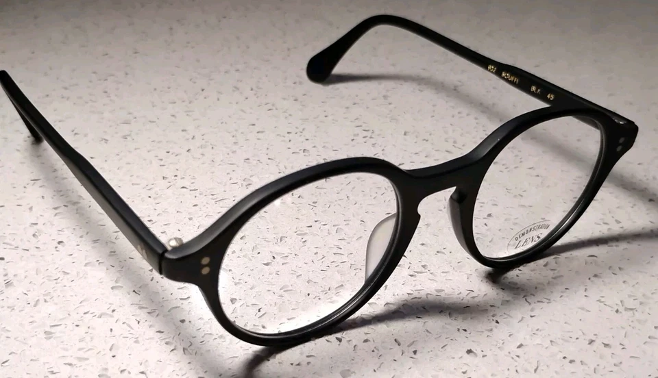 Óculos Oliver Peoples LA Bouffi 902 RX preto fosco 45mm fabricado no Japão  - Imagem 3 de 4