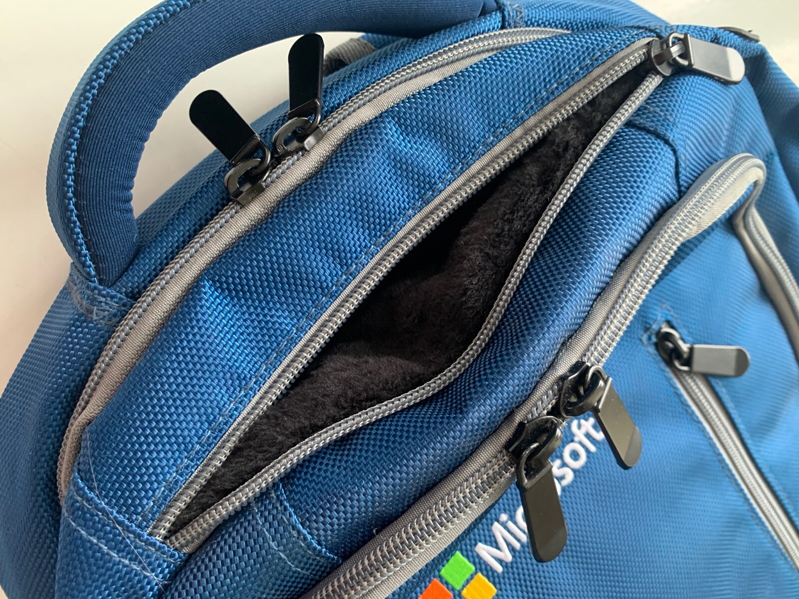 MICROSOFT Backpack Padded Laptop Computer Bag EMB… - image 3