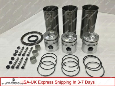 #ad MAJOR ENGINE OVERHAUL KIT FOR MASSEY FERGUSON 2605 WITH S325.3 ENGINE $975.15