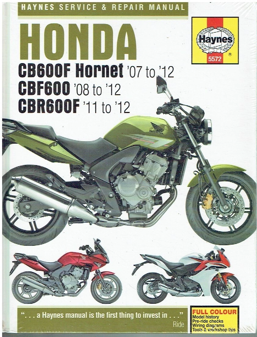 Honda Hornet Motorcycle Service & Repair Manuals for sale | eBay UK