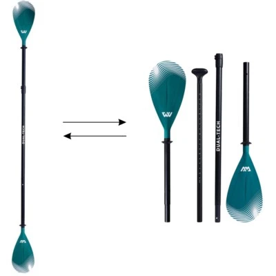 Aqua Marina SUP Paddel Dual-Tech Stand Up Paddle SUP-Paddel Doppelpaddel