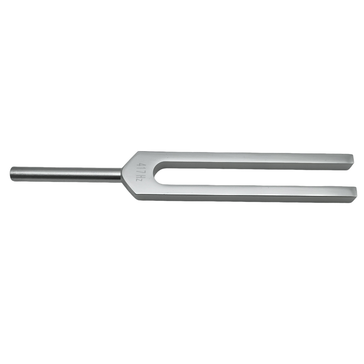 Aluminum Alloy Tuning Fork, 417Hz Tuning Fork with Silicone Hammer