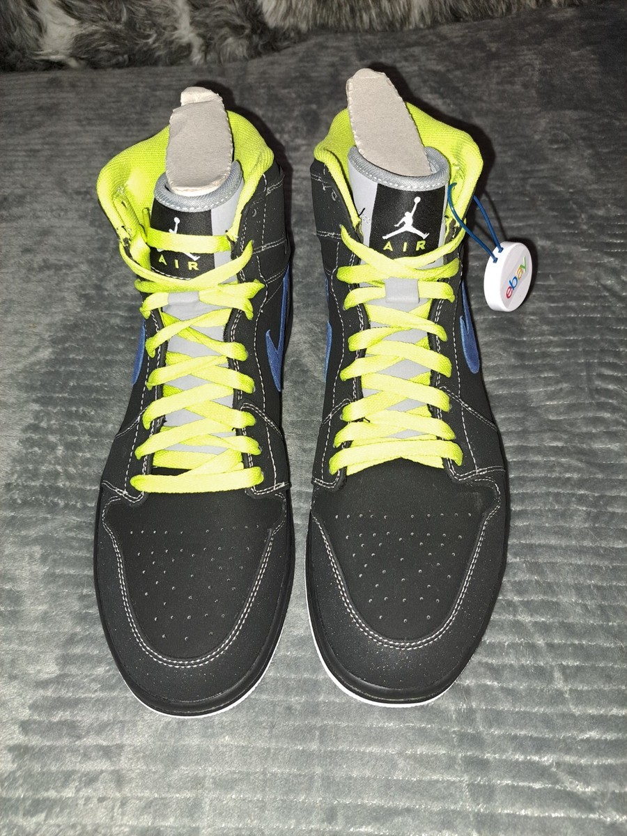 2010 Jordan 1 Retro High Black Cyber Size 10.5m DS OG ALL | eBay display picture 2