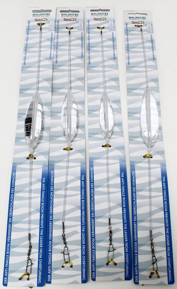 Balzer Trout Attack Anti Tangle Sbirolino Clear slow sinking 15g 20g 25g 30g