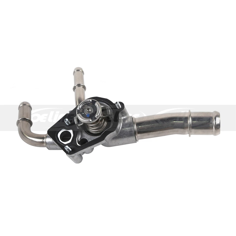 Carcasa termostato refrigerante motor 3,0 L 3,6 L para GMC Pontiac Buick Cadillac Chevy Foto 2 de 4