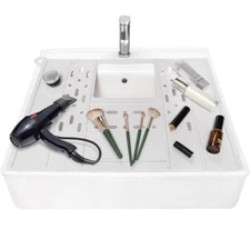 Silicone Makeup Brush  Cleaning Mat - Grey