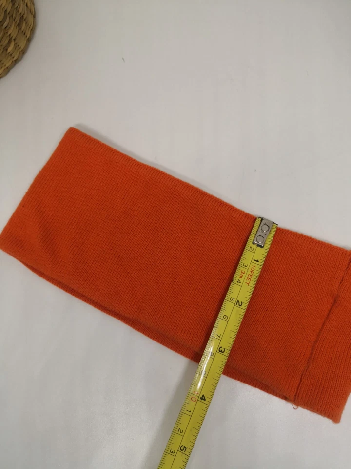 NORRONA| 头带夏季滑雪 S 码运动越野有机棉橙色 — 第 3/4 张图片