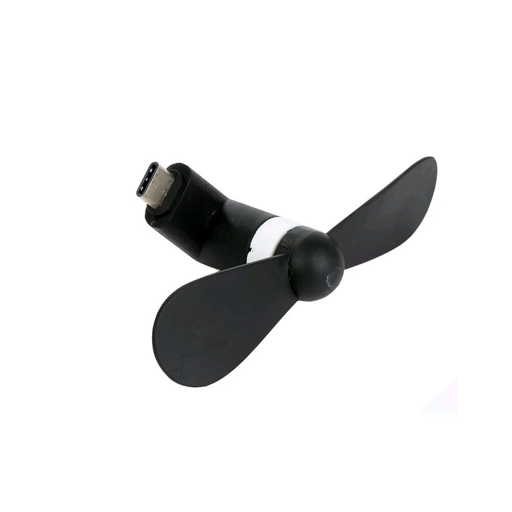 HDKEAN Raffreddamento portatile di USB C del ventilatore del telefono cellulare di viaggio per i fan