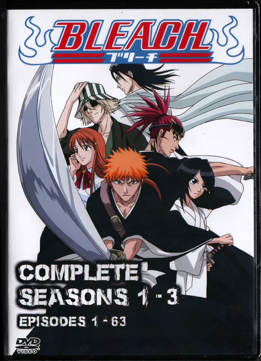 DVD Anime Bleach Complete Series Vol 1-366 + 4 Movies English Audio Box Set