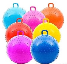 36" Knobby Bouncy Ball with Handle Colors may vary 
