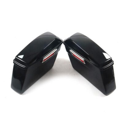 Black Hard Saddlebag for 2014-2023 Harley Davidson Touring Electra Street Glide