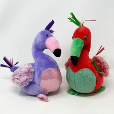 Ganz Webkinz Bird Set of 2 Holidoodle and Plumfadoodle - No Codes