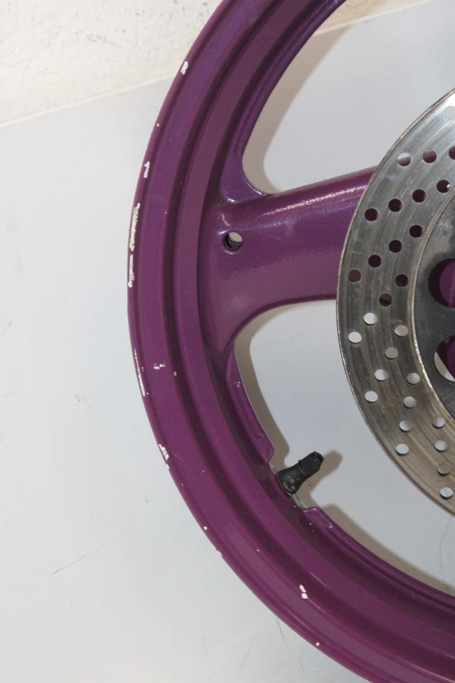 1993 SUZUKI GS500E OEM REAR BACK WHEEL RIM - Image 4 of 4