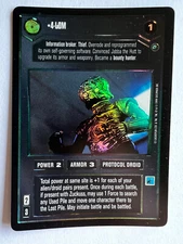 Decipher Star Wars CCG 4-LOM Foil Reflections I 1