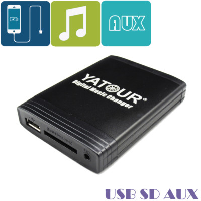 CD Changer Car Kit MP3 Player With USB SD AUX For Volvo HU601 HU603 HU611 HU613 