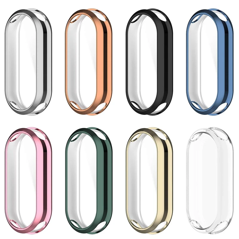 Screen Protector TPU Case Protective Full Cover For Xiaomi Mi Smart Band 10 /NFC