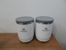 Stanley 18 oz Adventure Stainless Steel Food Jar Silver And White LOT OF 2
