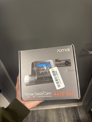 70mai Dash Cam A410 Drive Recorder with Dual Front and Rear Cameras, 3.7 M [NEW]