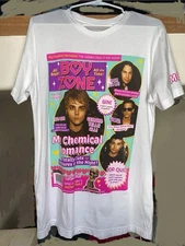 Authentic My Chemical Romance Boy Zone 2022 US Tour T-shirt Medium M