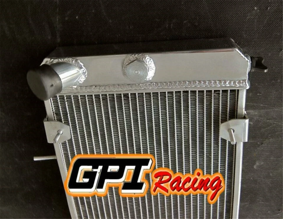 CA-FOR Fiat X1/9 X19 Bertone X1/9 Lancia Scorpion Montecarlo Aluminum Radiator - Image 3 of 4