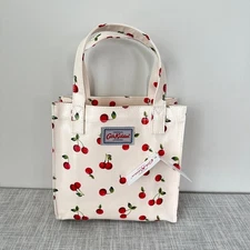 Cath Kidston Cherry Small Book Bag/Tote New NWT