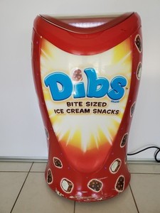 RARE Dibs BITE SIZED ICE CREAM SNACKS FREEZER H35" x W21" x D16"~ Works Great