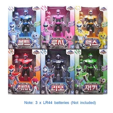 Miniforce Action Figure - Super Dinosaur with LED Lights & Sounds, Kids Toy