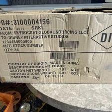 Case Of 24 BNIB Disney Interactive Figures Ronan Figure