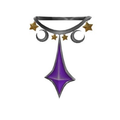Robl0x | Lady of the Federation Necklace Purple Star Series 1 - RARE Toy Code