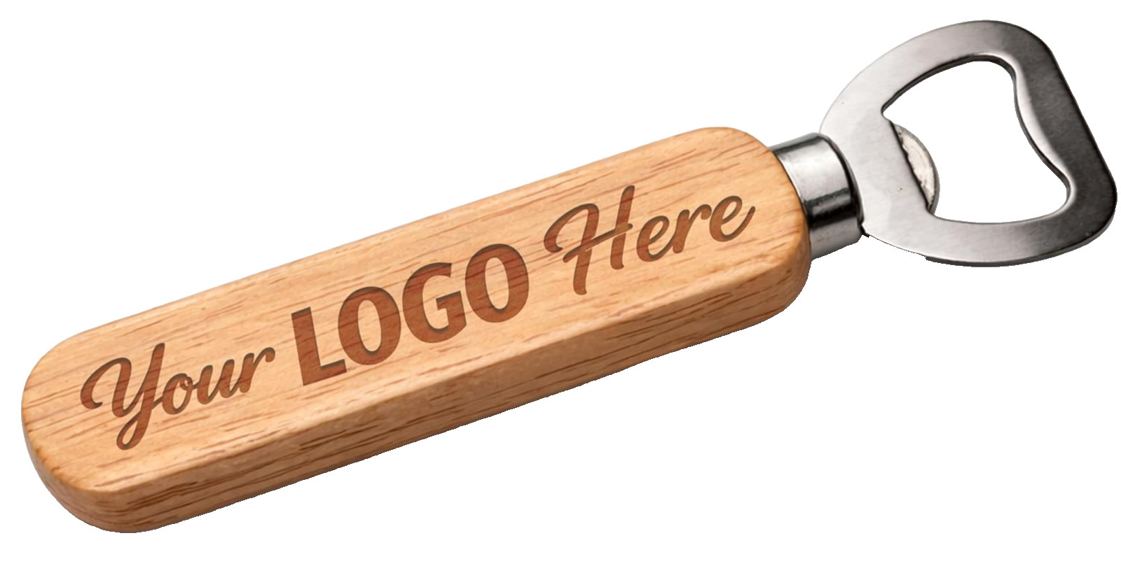 Personalized Bottle Opener &ndash; Custom Logo &ndash; Father&rsquo;s Day Gift Groomsmen Gift Wood