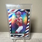 2024 Panini Prizm Jayden Daniels #347 Red White & Blue Rookie Commanders