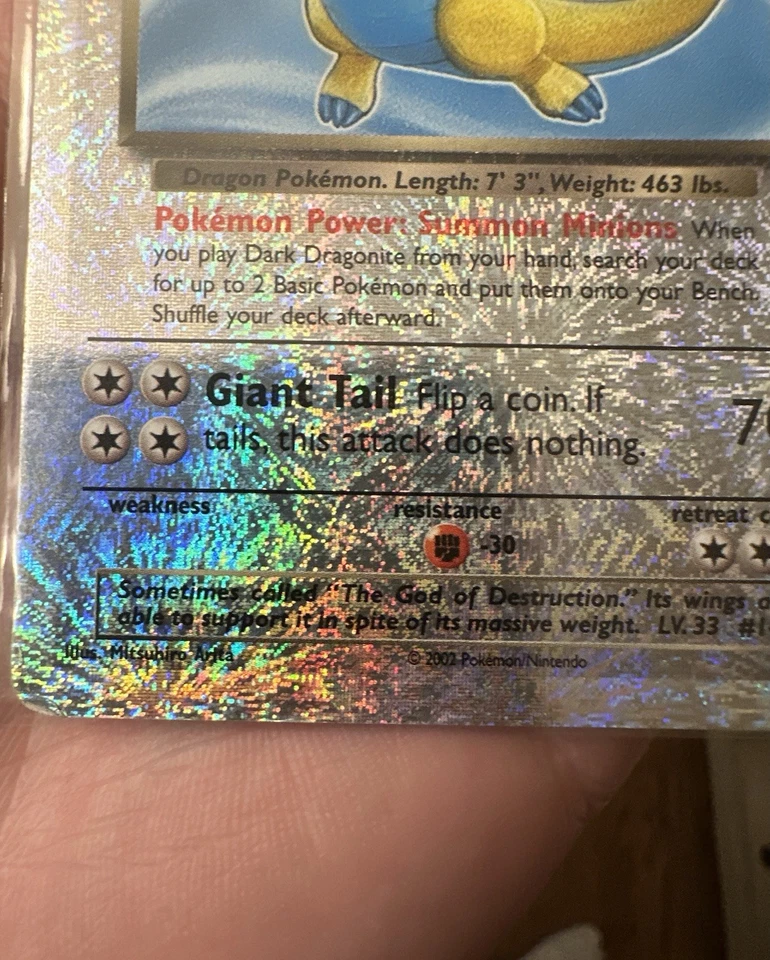 Pokémon Dark Dragonite TCG 5/110 Legendary Collection Reverse Holo - Image 4 of 4