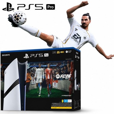 Sony PlayStation 5 Pro Gaming Console + EA Sports FC 26 Football Video Game