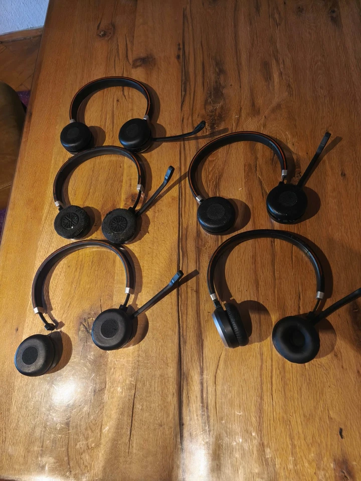5 Stück Jabra Evolve 65 - DEFEKT - Konvolut - BASTLER - Bild 4 von 4