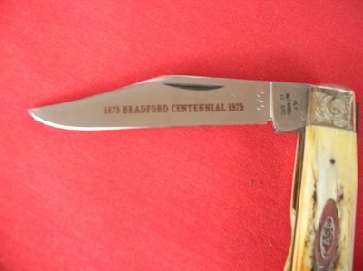 CASE XX 5292 SSP 2 BLADE SCROLLED BOLSTERS STAG HANDLES 1979 KNIFE