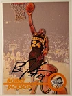 1997 Press Pass Autographs #14 Bobby Jackson Minnesota Gophers Sacramento Kings