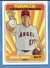 SHOHEI OHTANI 2018 TOPPS HERITAGE ROOKIE PERFORMERS ROOKIE #RP-SO AWSOME