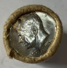 1969 d Kennedy Half Dollar Roll of 20  BU 40% Silver OBW original bank wrap RARE