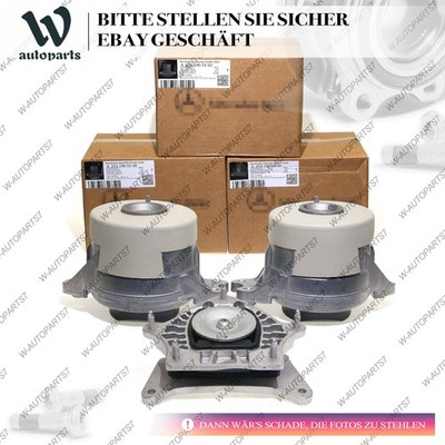 3 x Originalmotorhalterungen für Mercedes-Benz GLC250 GLC300 GLC350 E350 E300
