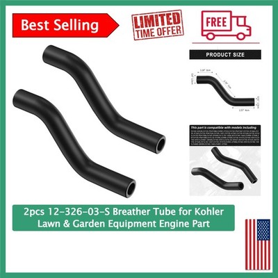12-326-03-S Kohler Engine Breather Tubes - Set of 2 for Efficient Performance