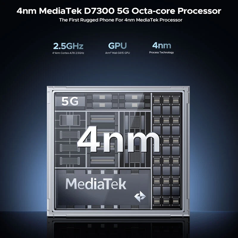 DOOGEE V40 PRO 5G Dual Screen Rugged Phone Android 14 Outdoor Mobile 120Hz 512GB - Image 2 of 4