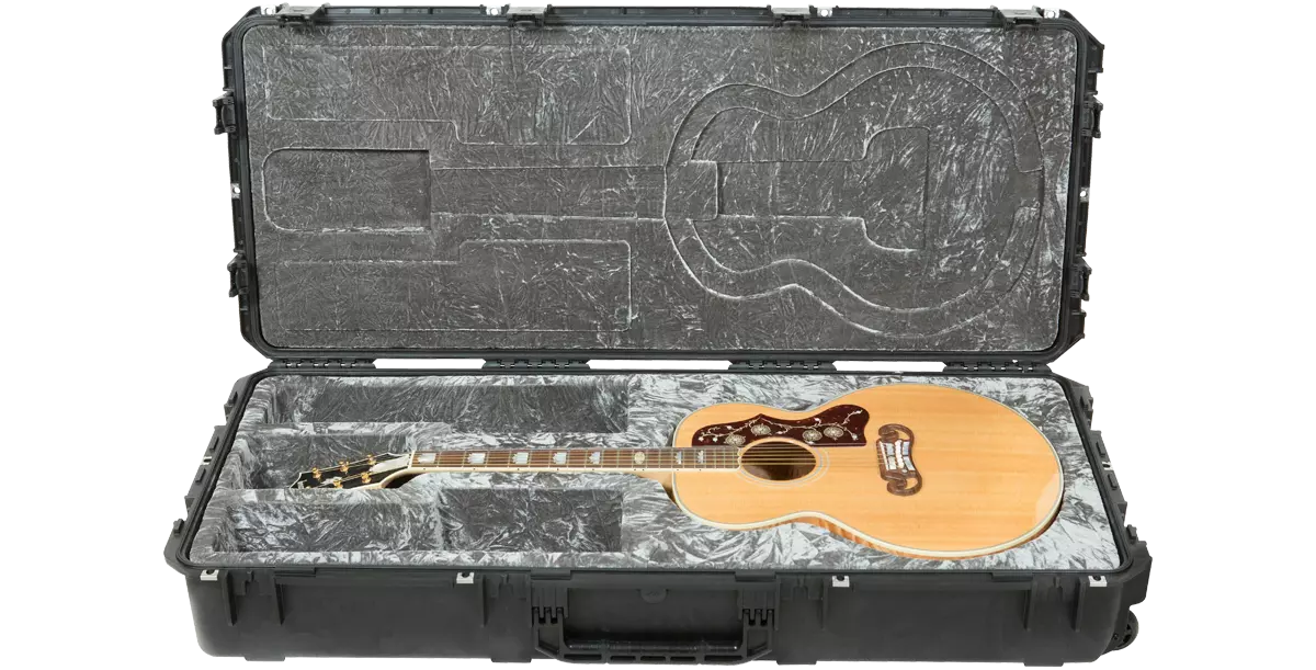 Epiphone jumbo sale acoustic guitar case