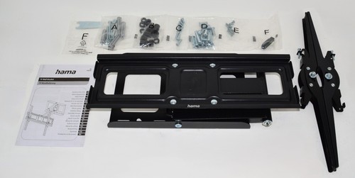 TV wall bracket wall mount Hama 118124 32"-65" max. 35 kg VESA 400x400 (K) - Picture 5 of 8