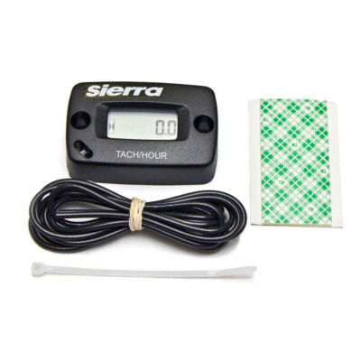 Sierra International 56969P Small Engine Tachometer/Hourmeter with Sensor Wir...